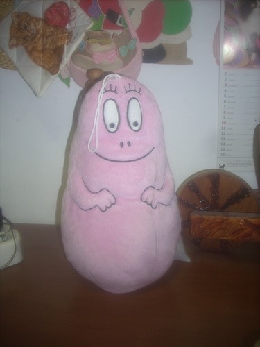 Barbapapà peluche rosa 30 - barbapapà, cm