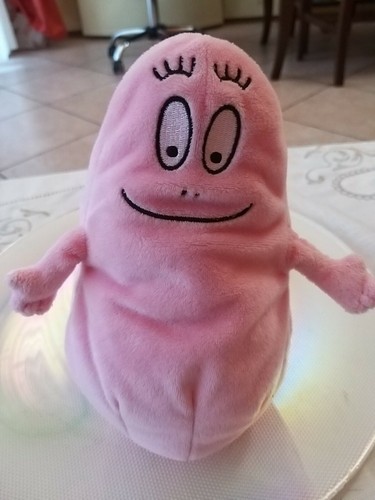 Peluche barbapapa rosa alto - rosa,