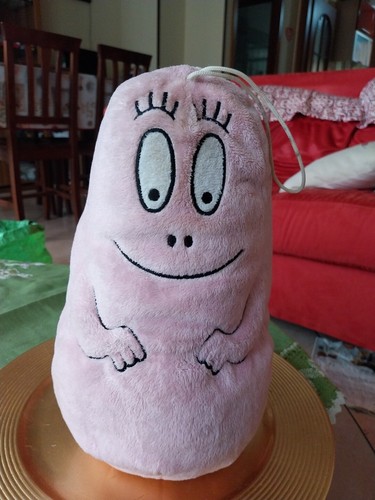 Peluche barbapapa rosa alto - peluche,