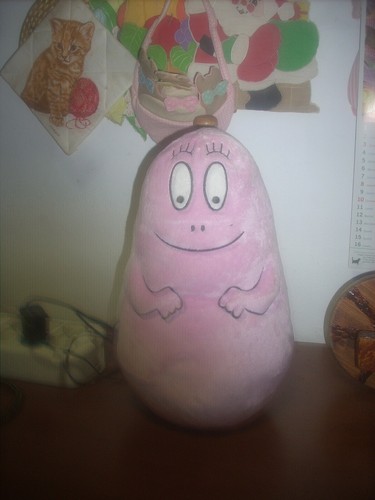Pupazzo peluche barbapapa - pupazzo,
