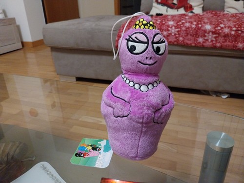 Peluche barbapapa mamma - peluche, rosa