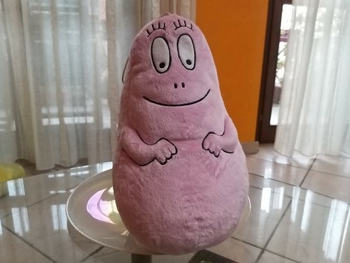 Peluche barbapapa rosa alto - peluche,