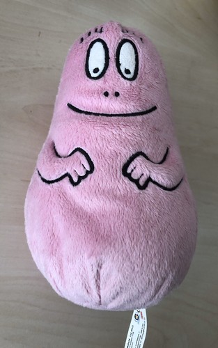 Peluche barbapapà rosa 20 - barbapapà, rosa,