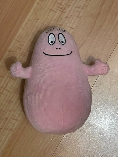 Peluche barbapapa rose - peluche, 14cm